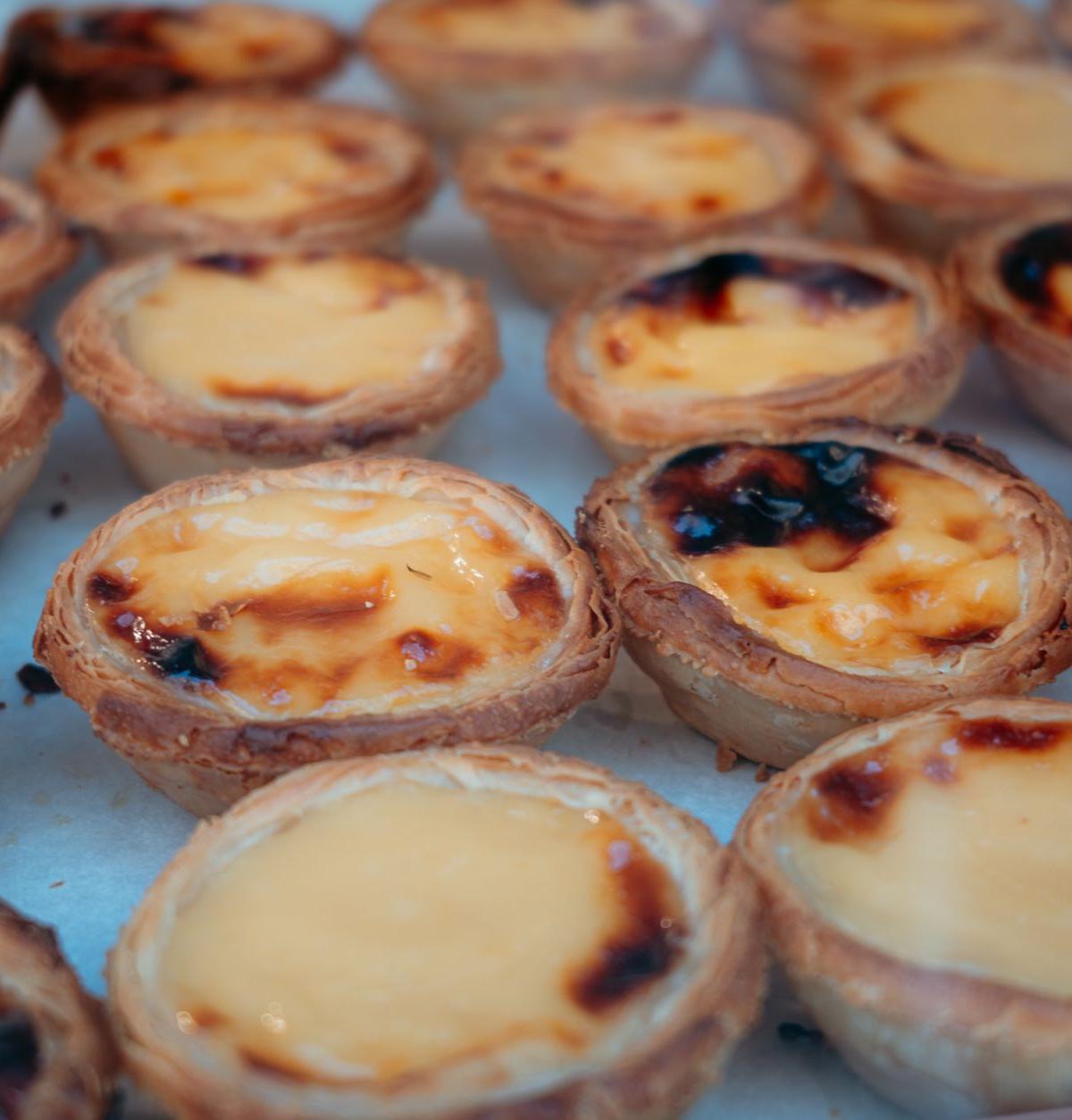 Custard Tarts (No Puff Pastry)