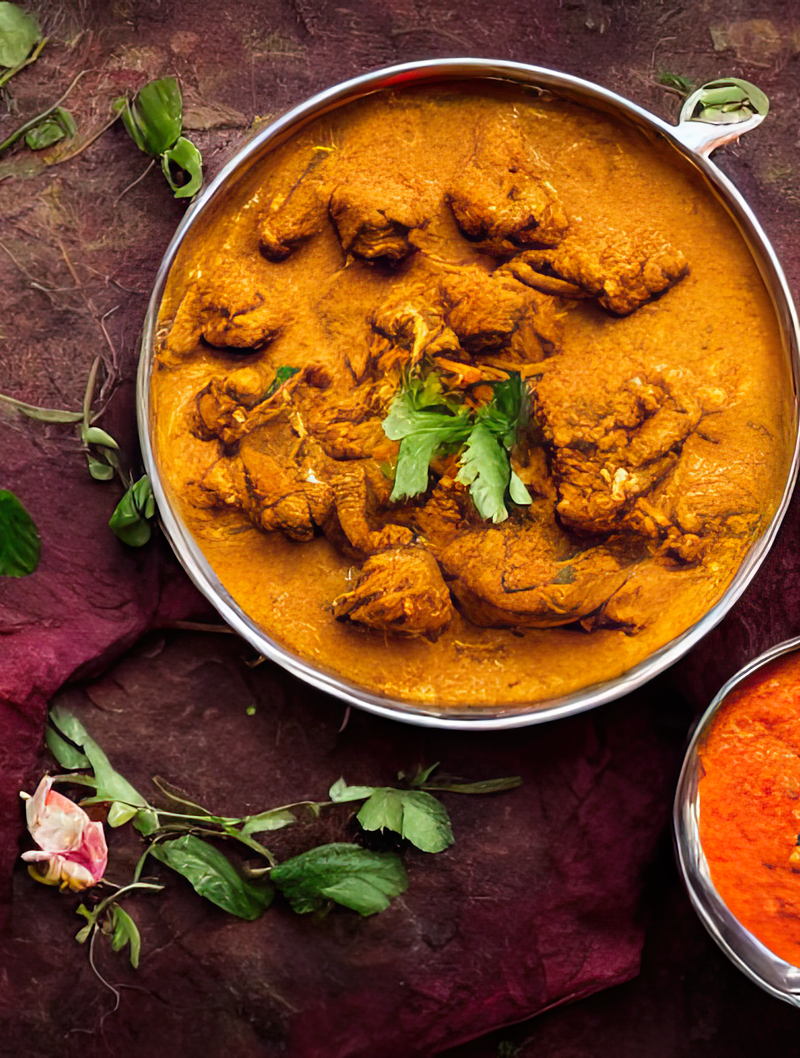15-Min Dahi Chicken Curry