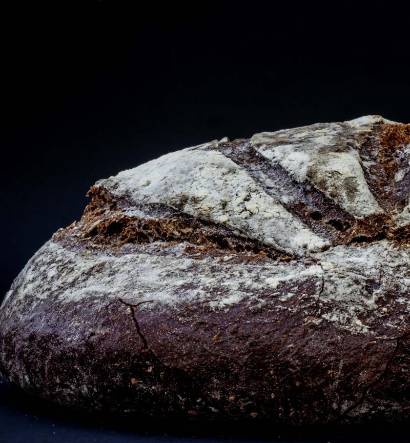 25-Min Dark Rye Soda Bread