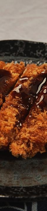 Korean Breaded Pork Cutlet over Rice