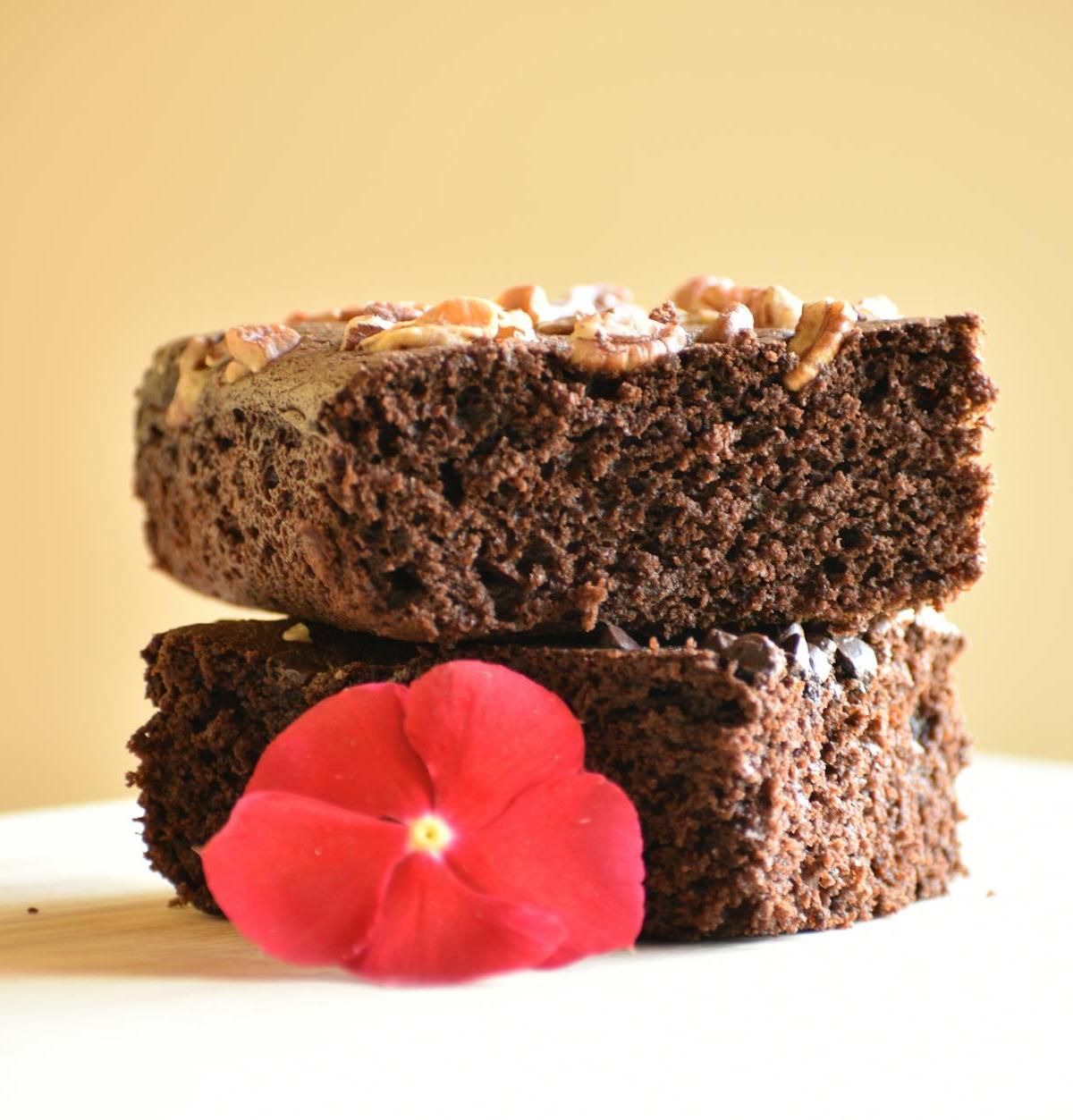 Double Chocolate Fudge Cake