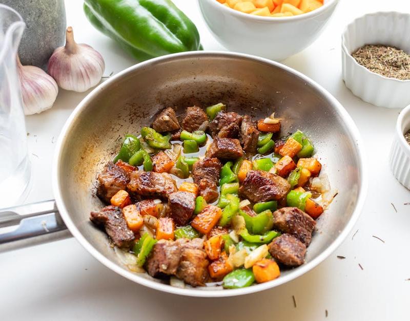 Dulet — Spiced Liver & Beef Sauté