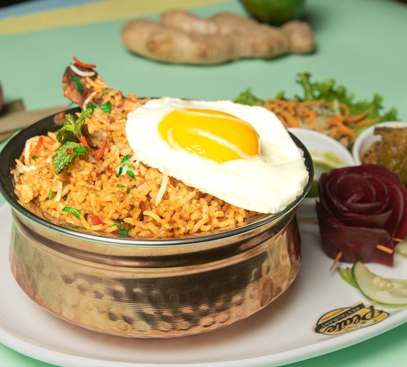 25-Min Egg Biryani with Crispy Rice
