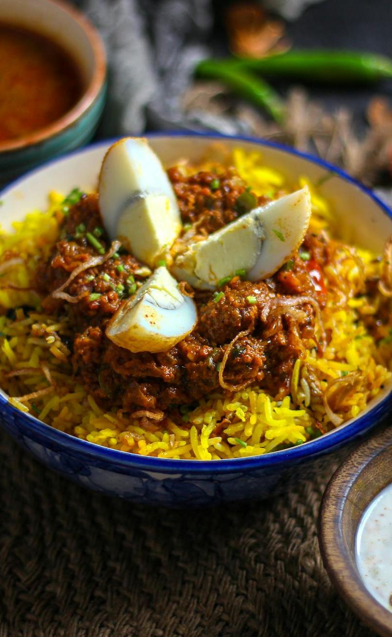 20-Min Egg Biryani Rice Bowl