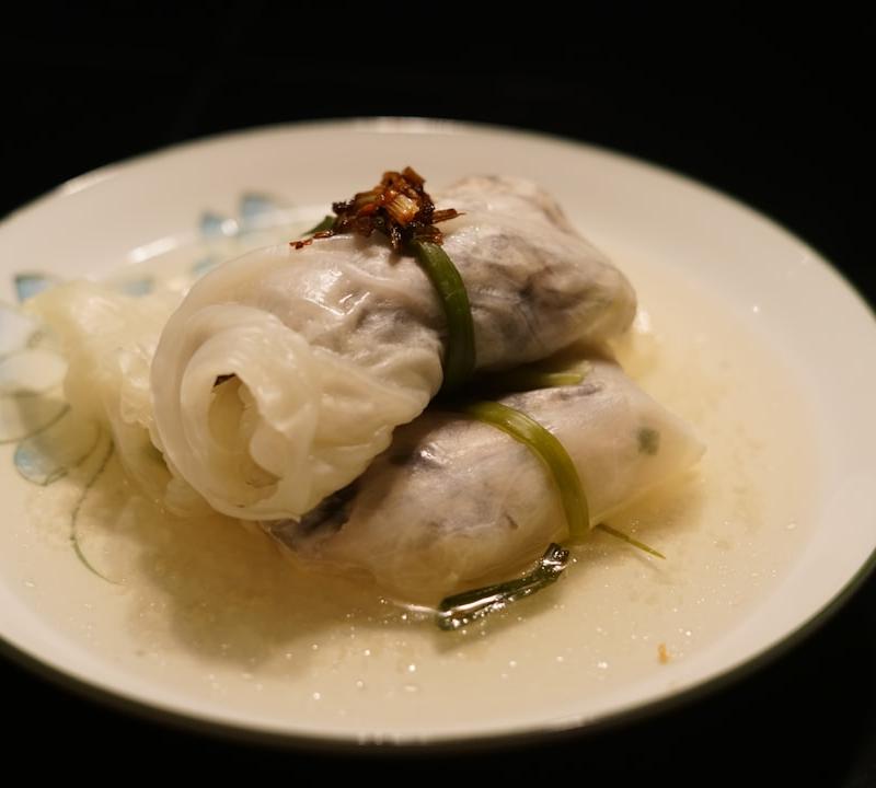 Egg Rice Noodle Rolls