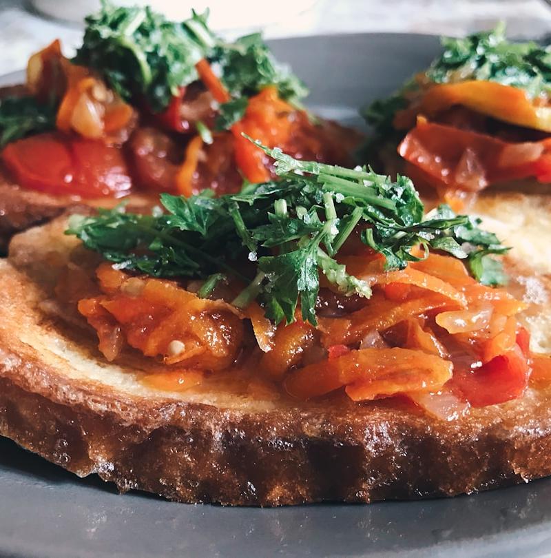 15-Min Eggplant Caponata