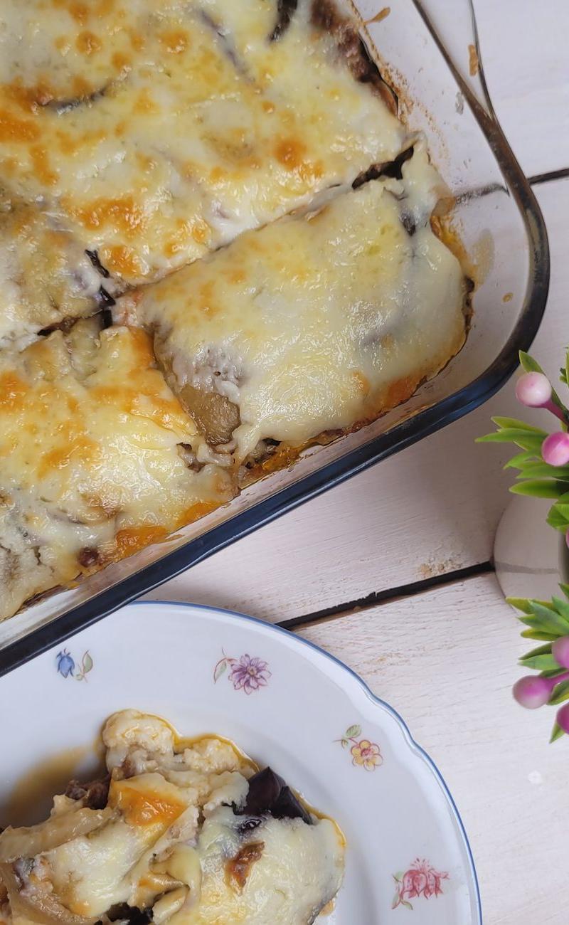 20-Minute Eggplant & Tomato Moussaka