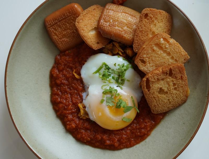 Egyptian Ful Medames Breakfast Bowl