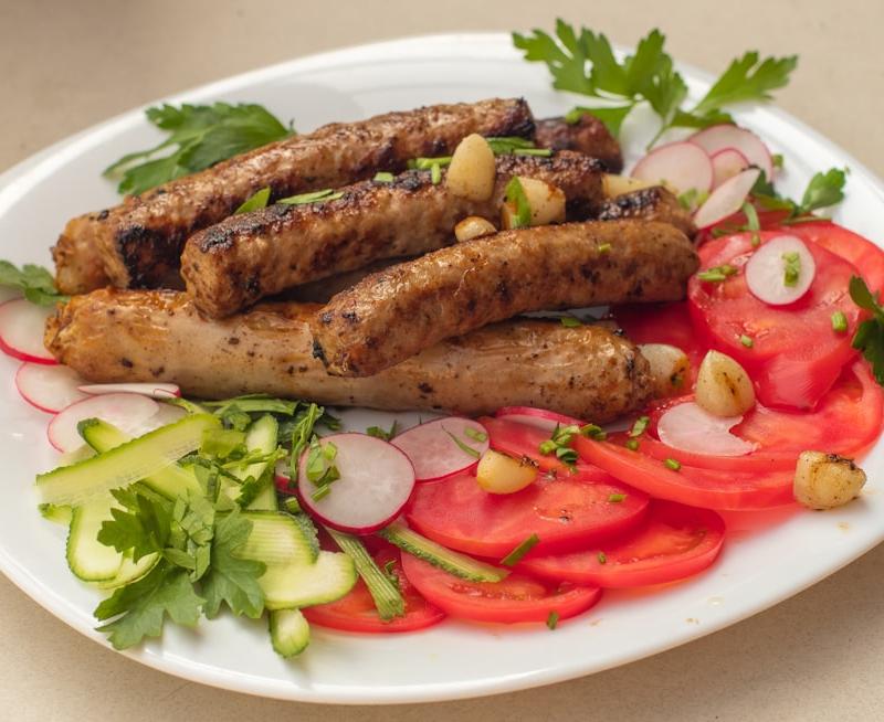 Egyptian Mombar (Spiced Meat & Rice Stuffed Intestines)