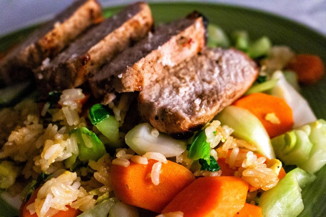 20-Min Embutido with Fried Rice & Veggies