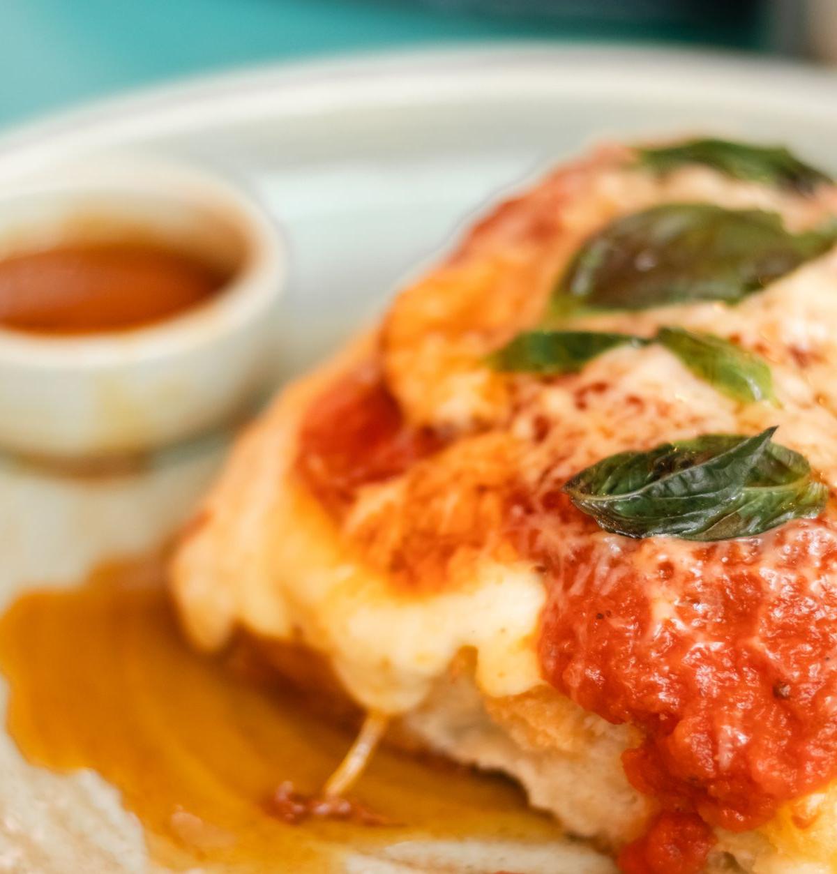 Mexican Cheese Tortillas in Tomato Sauce