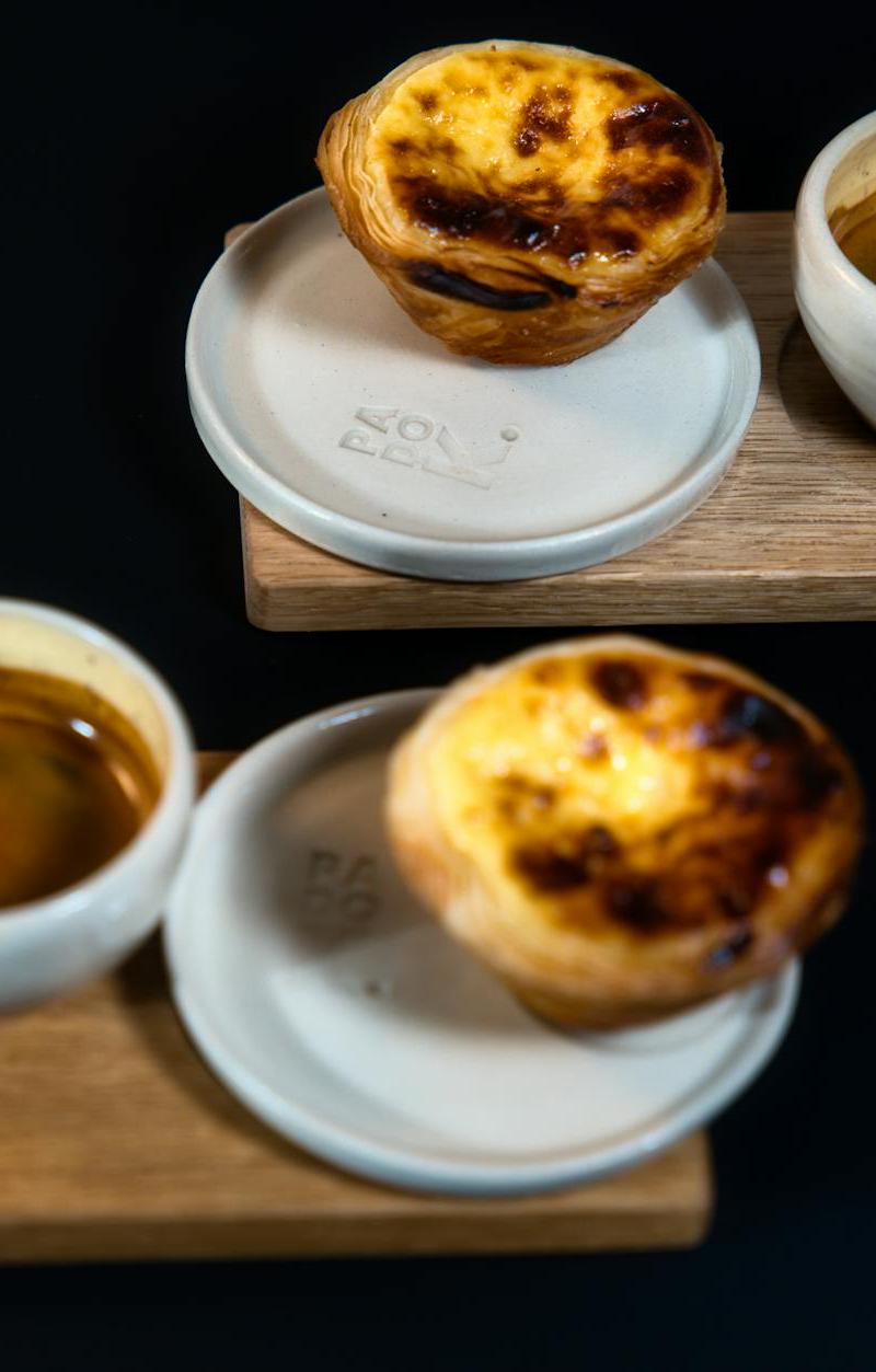 5-Min Espresso Custard Tarts