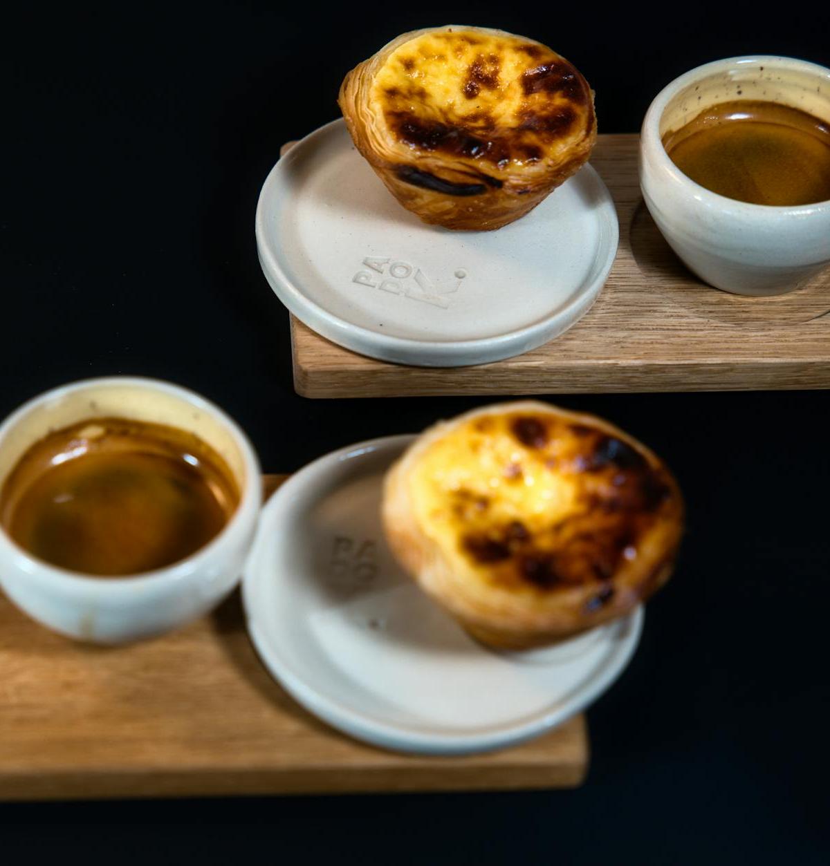5-Min Espresso Custard Tarts