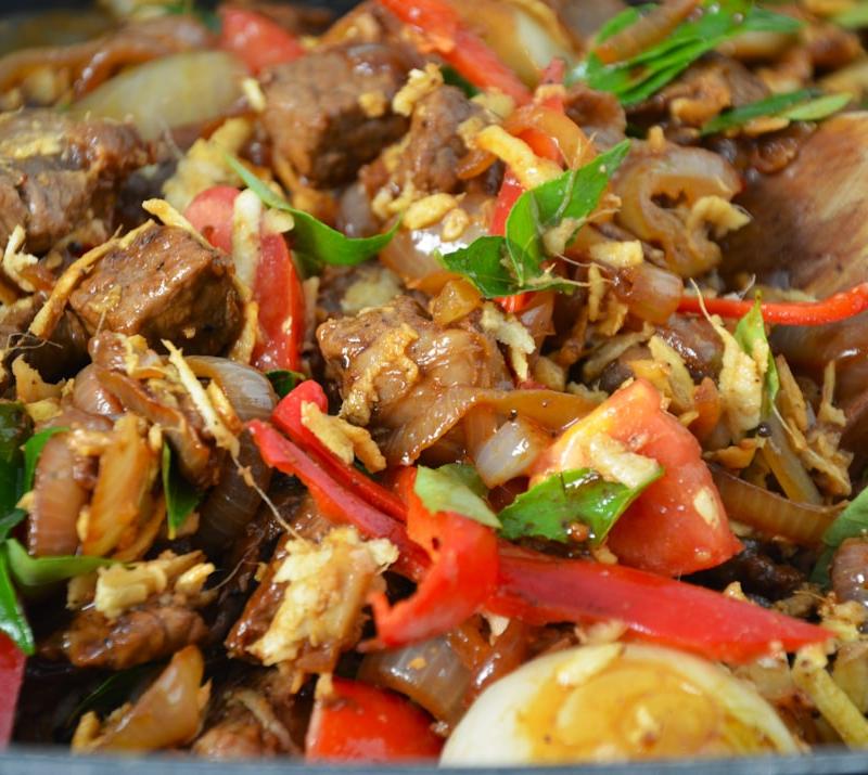 Ethiopian Beef Tibs Firfir
