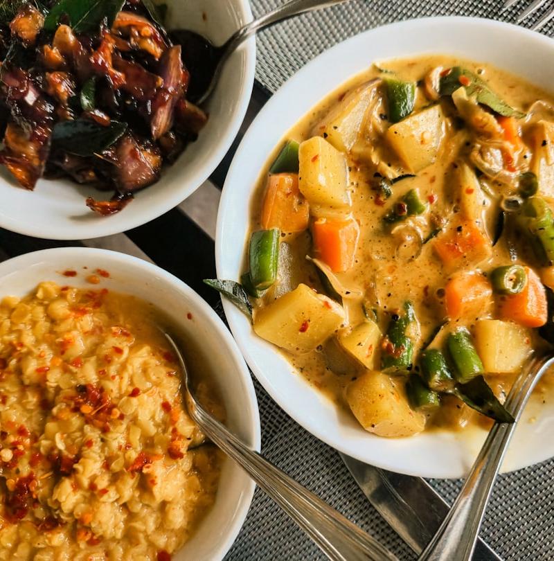 Ethiopian Veggie Stew Plate