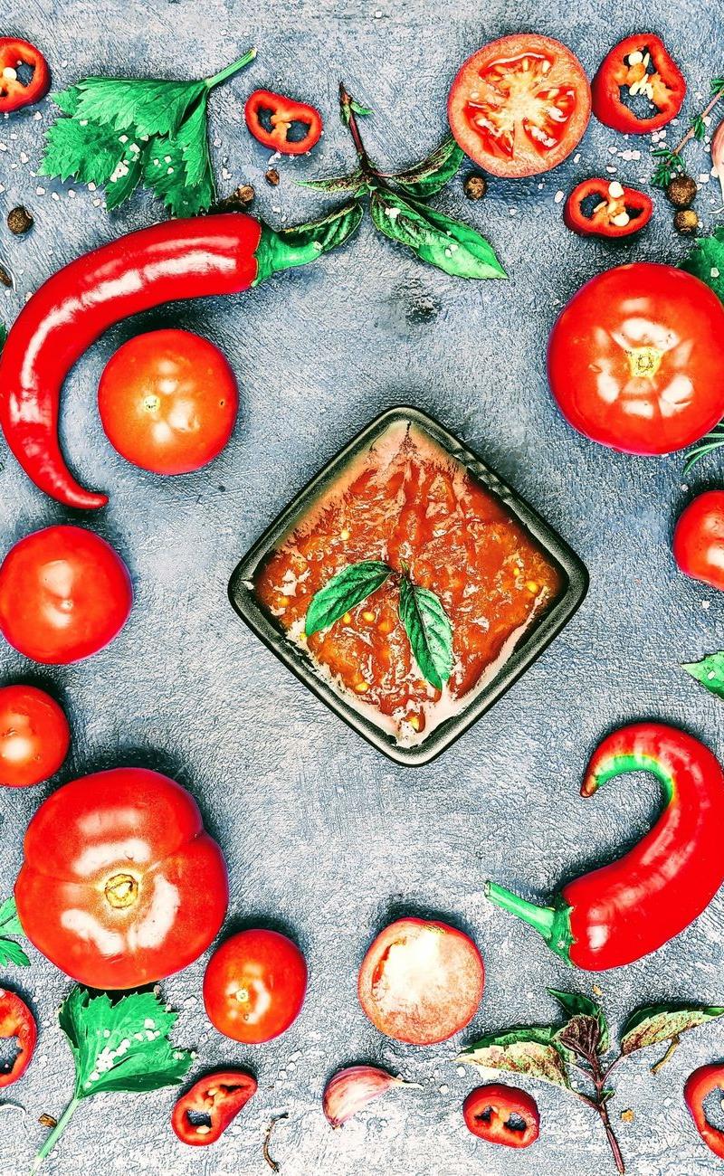 Ezme — Turkish Charred Tomato Salsa