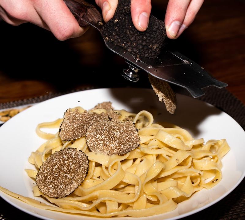 Fettuccine with Truffle Butter