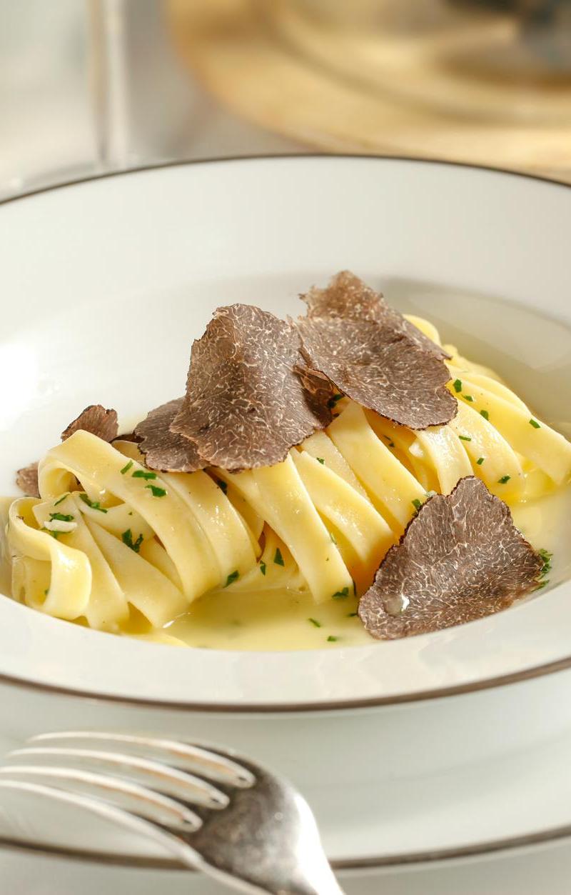 Fettuccine with Truffle Cream