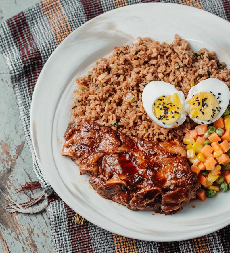 Filipino Chicken Adobo Rice Bowl