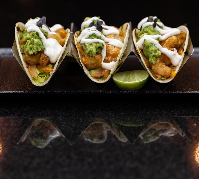 Fish Tacos with Mango Salsa