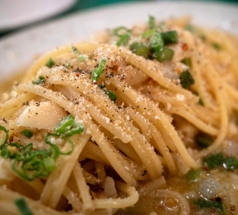 Five-Ingredient Garlic Butter Pasta