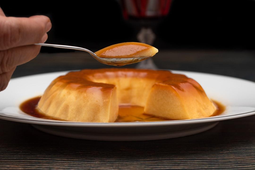 Flan con Dulce de Leche