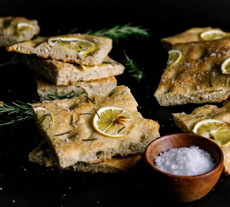 Focaccia with Rosemary and Sea Salt