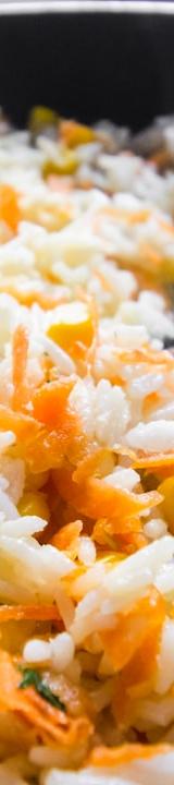 Fragrant Vegetable Pulao with Toasted Spices