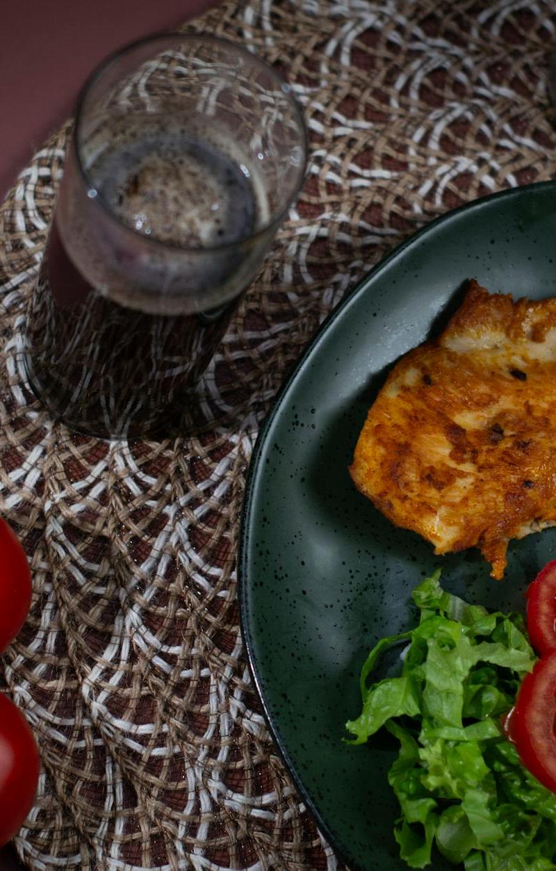 Grilled Chicken with Rice, Fries & Salad