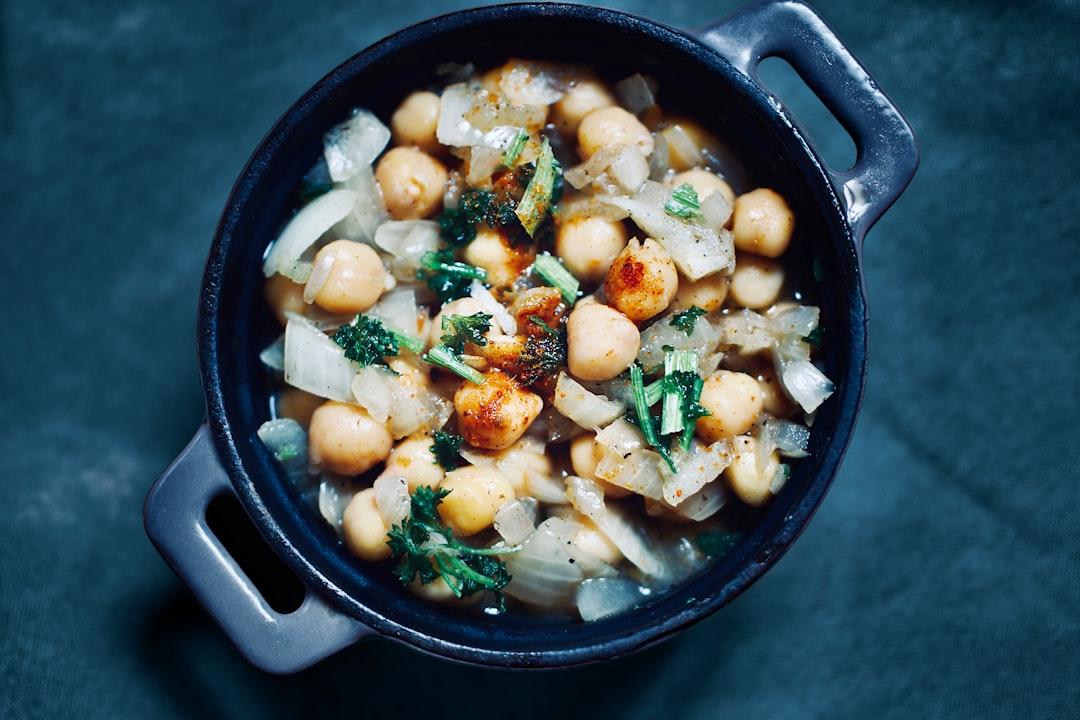Freekeh Soup with Chickpeas