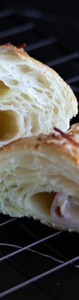 French Ham and Cheese Croissants