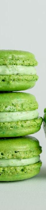 French Pistachio Macarons