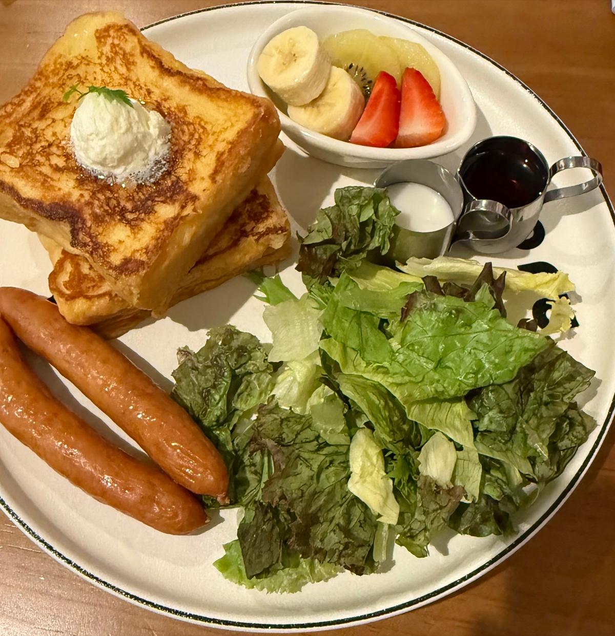 French Toast Breakfast Platter