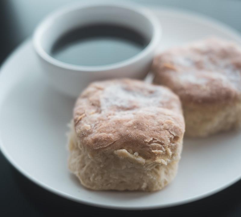 Fresh-Baked Scones with Jam & Clotted Cream
