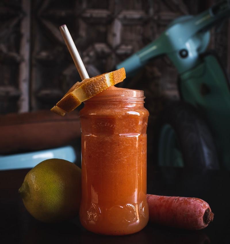 Fresh Carrot Ginger Juice