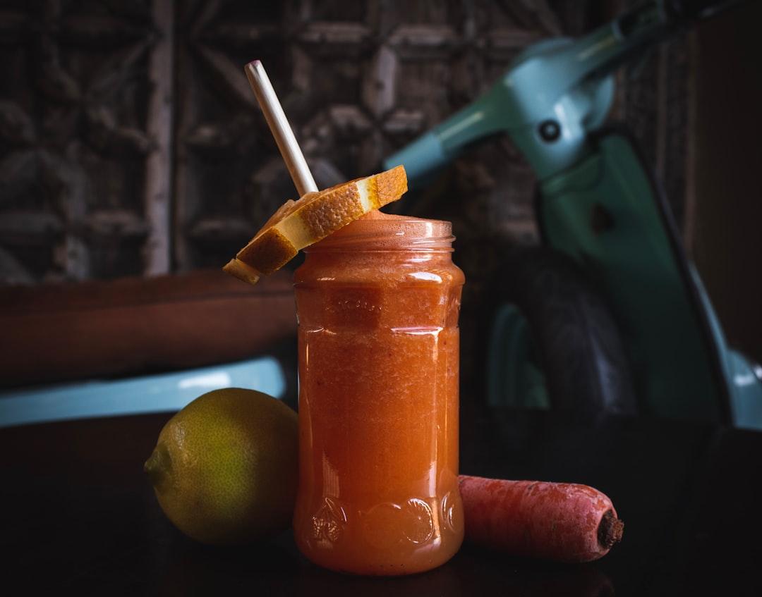 Fresh Carrot Ginger Juice