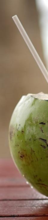 Fresh Coconut Water With Lime