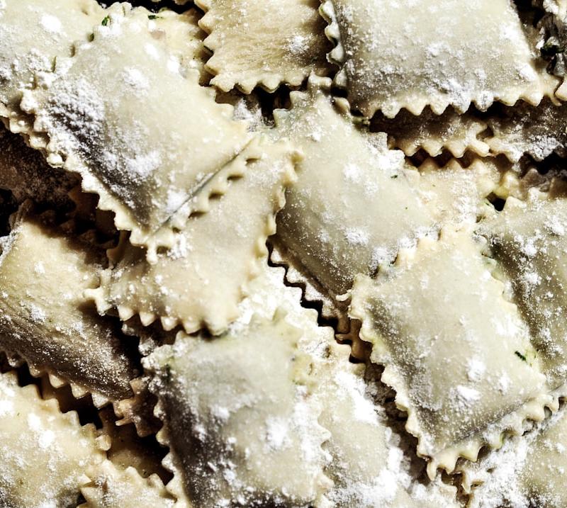 Fresh Ricotta Ravioli with Brown Butter