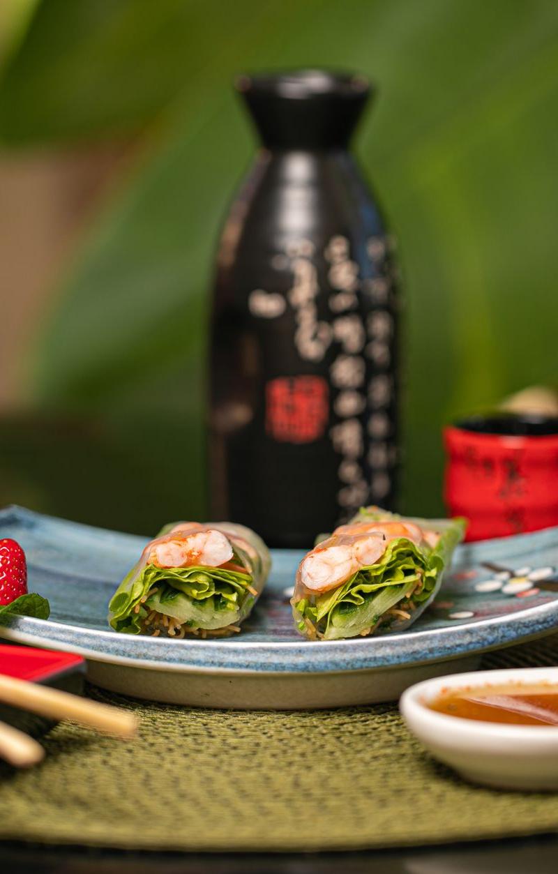 Fresh Shrimp Spring Rolls