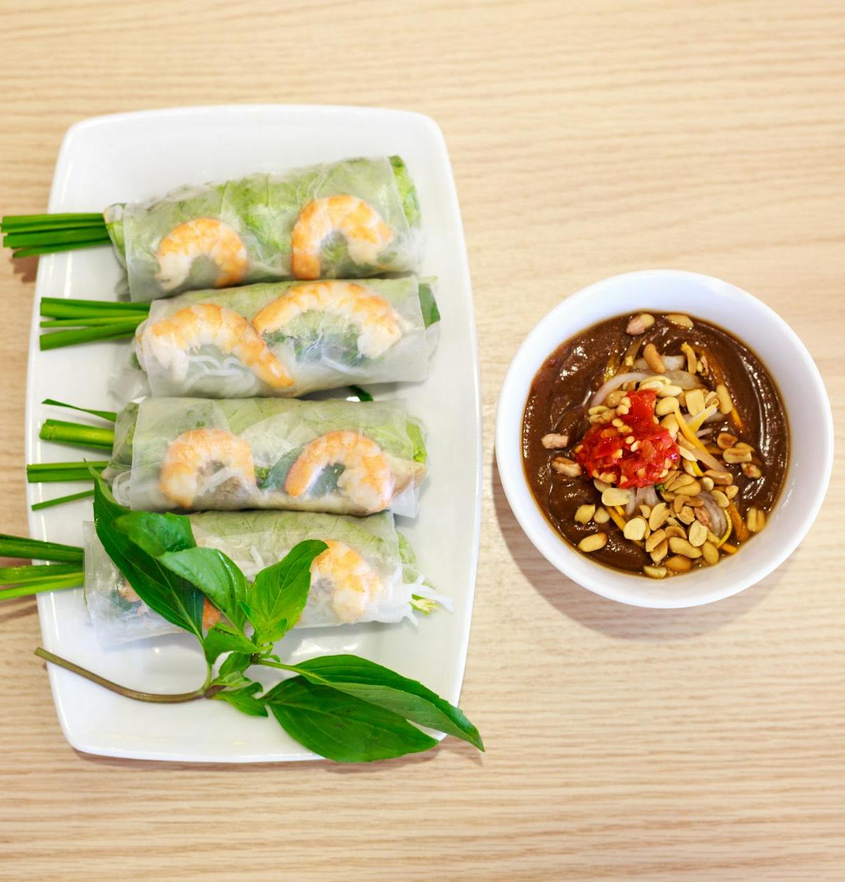 Fresh Shrimp Summer Rolls