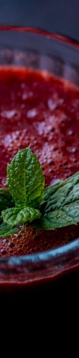 Fresh Watermelon Juice with Mint & Lime
