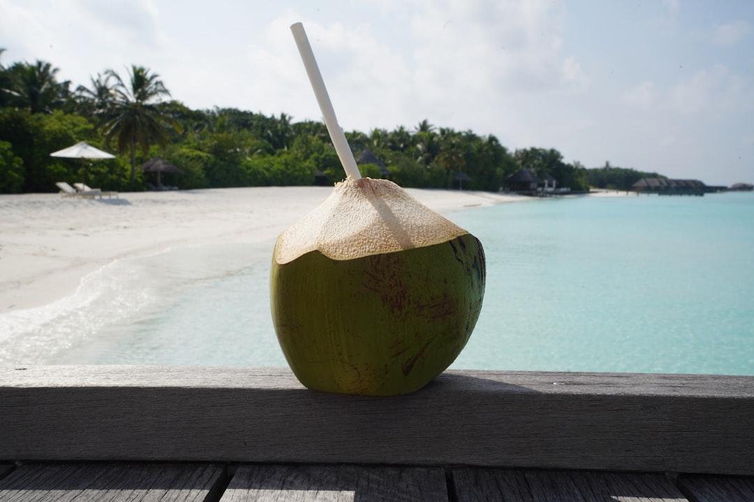Fresh Young Coconut Water with Lime