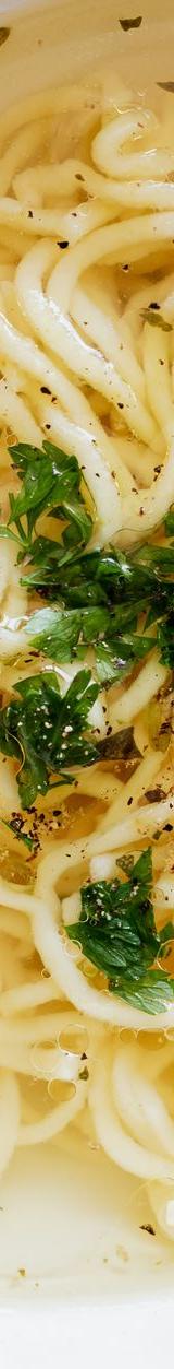 Frittatensuppe — Beef Broth & Pancake Strips