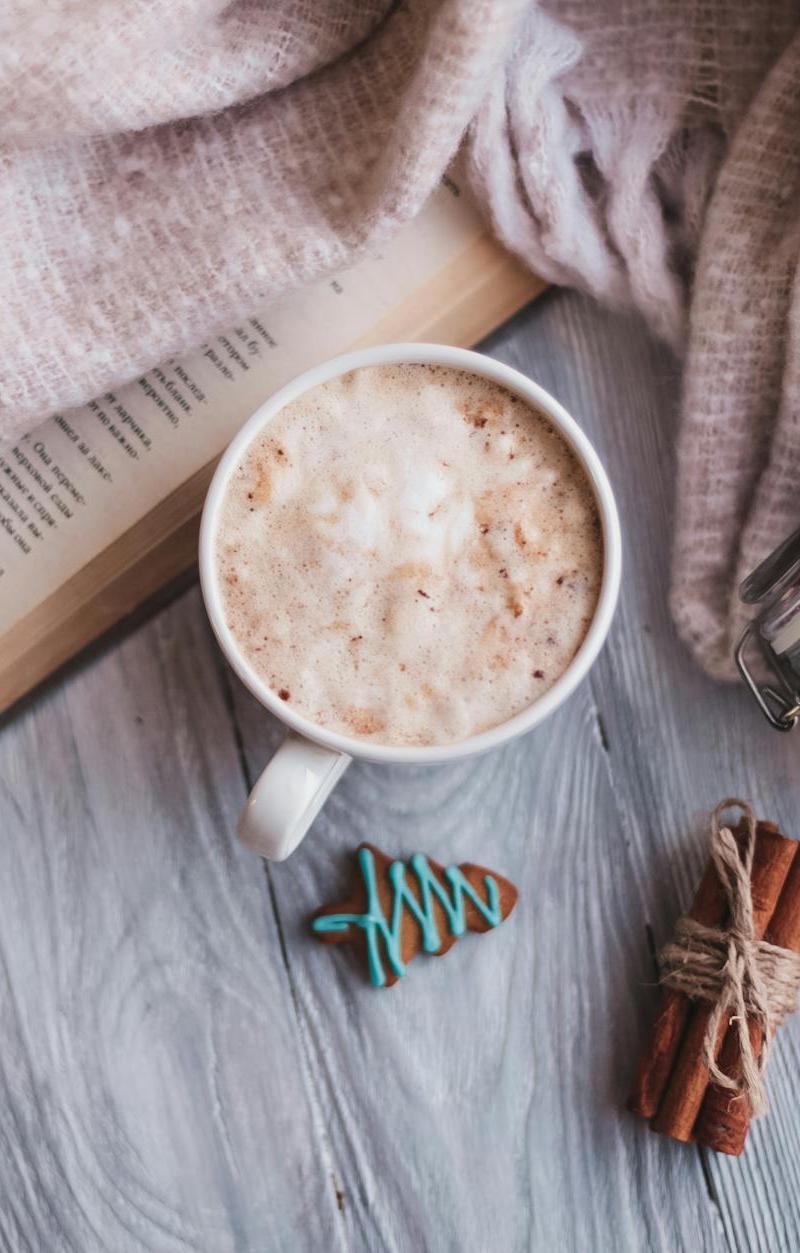 Frothy Mexican Hot Chocolate with Cinnamon