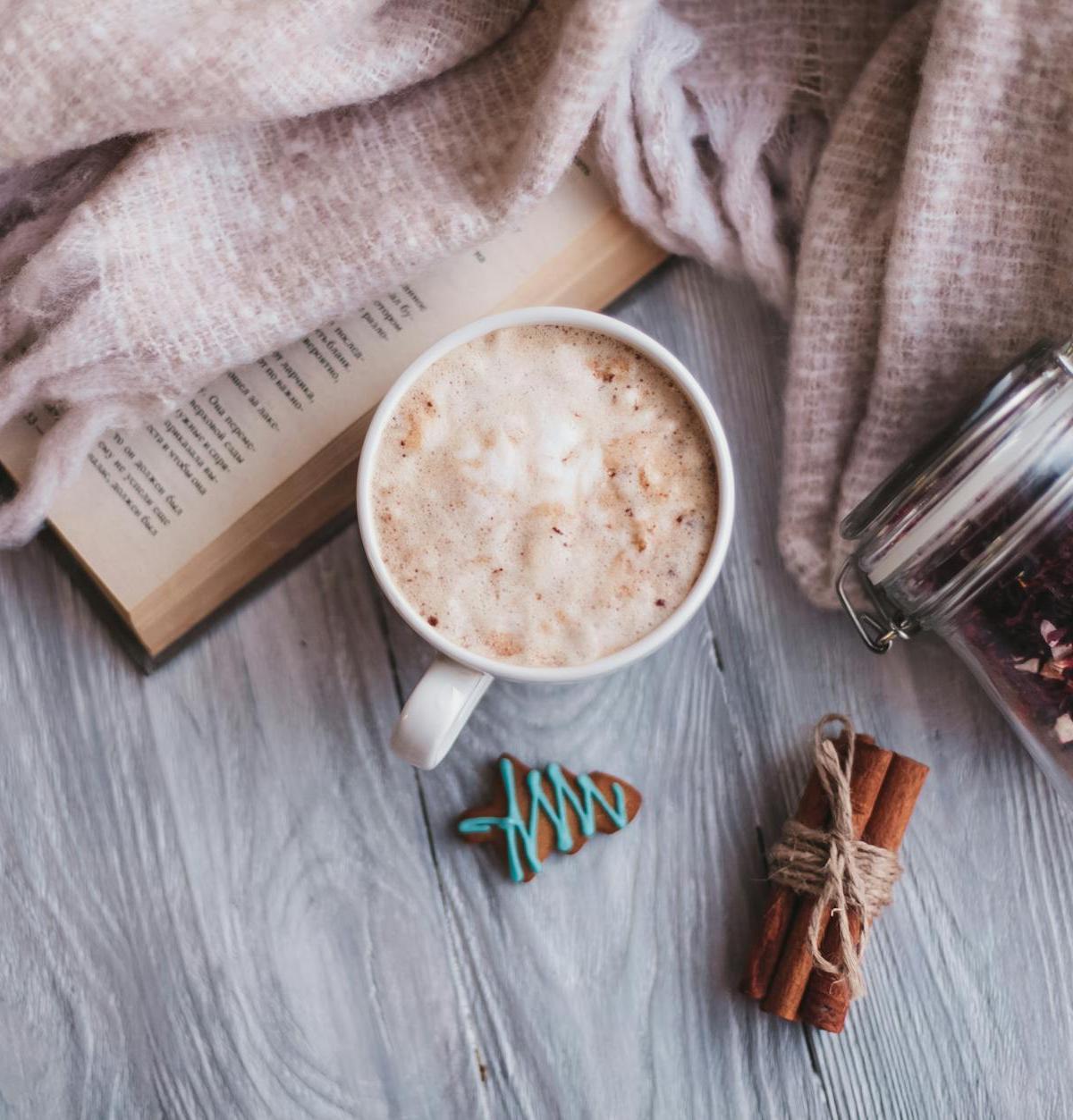 Frothy Mexican Hot Chocolate with Cinnamon