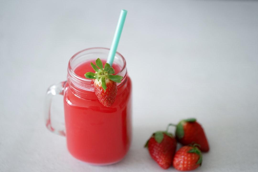 5-Minute Frozen Strawberry Lemonade