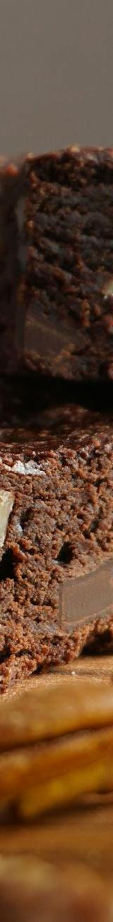 Fudgy Chocolate Brownies with Pecan Crunch