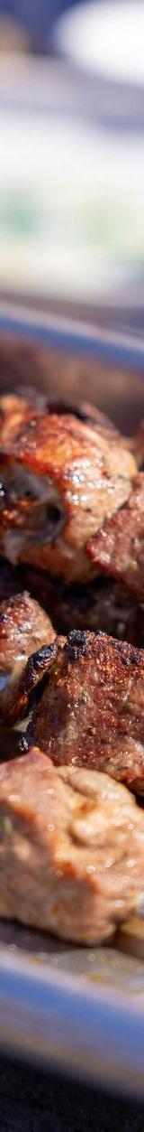 Garlic Beef Skewers