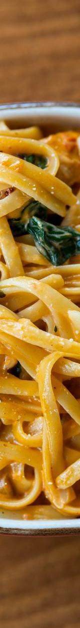 Garlic Butter Pasta with Spinach
