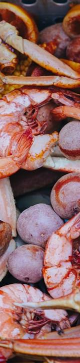 25-Min Garlic Butter Seafood Boil Bag
